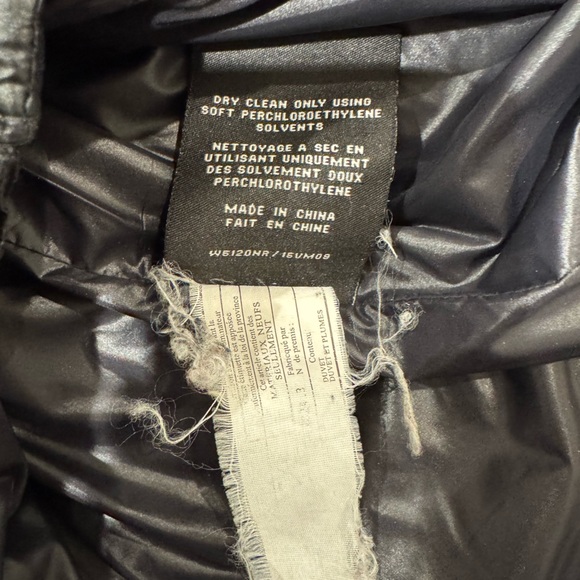 Sam. Infinity Fox Fur-Trim Belted Down Puffer Jacket - Picture 5 of 10